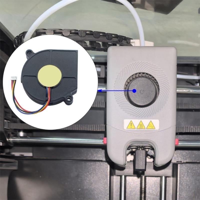 Вентилятор охлаждения с двойным подшипником 5015 51.5мм 51.5x51.5мм 24В Вентилятор охлаждения компьютера Вентилятор для корпуса Вентилятор охлаждения для детали 3D-принтера AD 5M