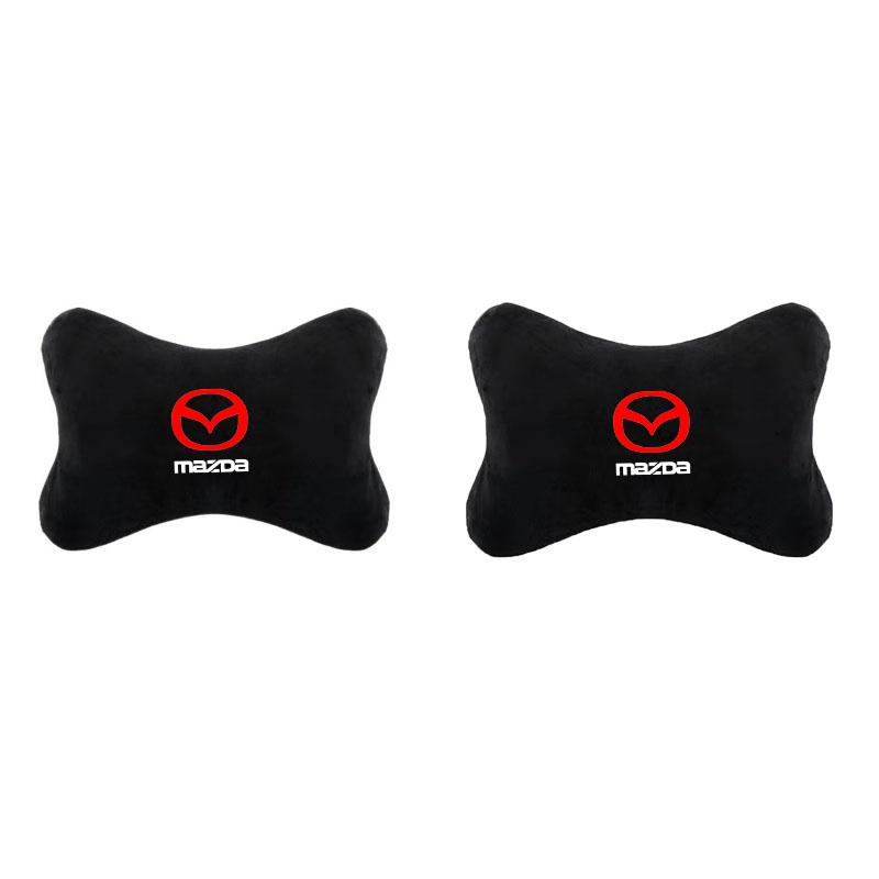 Car Neck Pillow Headrest Seat Belt Shoulder Strap Pad for Mazda 2 3 5 6 BL BM GJ CX3 CX4 CX5 CX-5 CX8 KE KF CX7 CX9 MX5 CX30 FF2