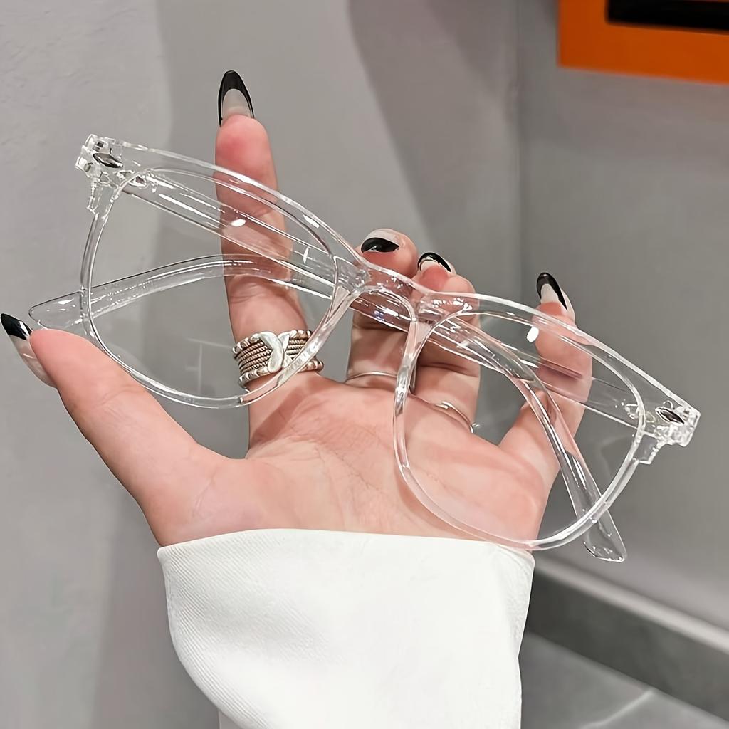 1 шт. Шикарные и модные очки - Классическая квадратная оправа, Трендовые очки для повседневного офисного и другого использования