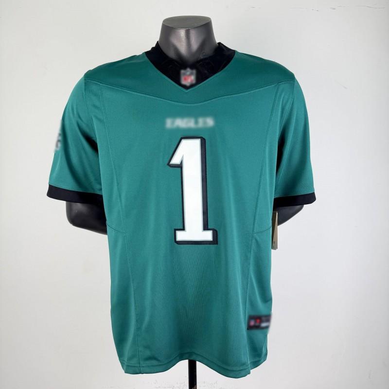Mens 3rd Gen American Football Jersey Training Embroidered Rugby Top S M L XL 2XL 3XL 4XL