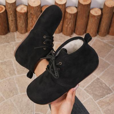 Модные женские балетки на шнуровке, ботильоны, модная замшевая повседневная зимняя обувь, дизайнерская 2025, уютные челси, короткие ботинки, новые тренды, zapatillas