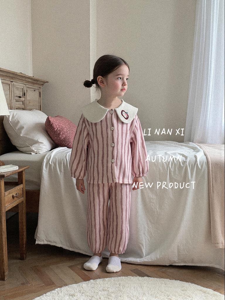 88277 Девочки Велюровый Пижамный Комплект - Новая Осень/Зима 2025 Домашняя Одежда для Детей