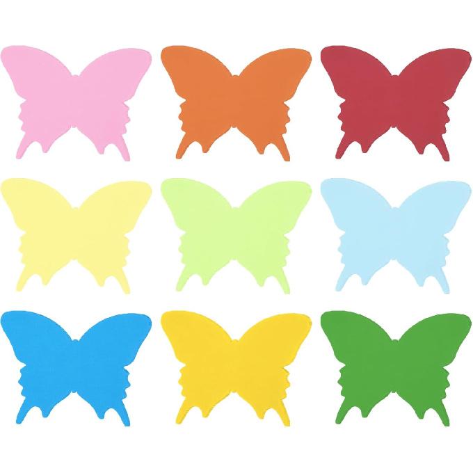 PATIKIL Puzzle Cutouts, 108 Pack Paper Puzzle, Colorful Puzzle Cutout for Classroom Decoration DIY Craft Project, Assorted Colors