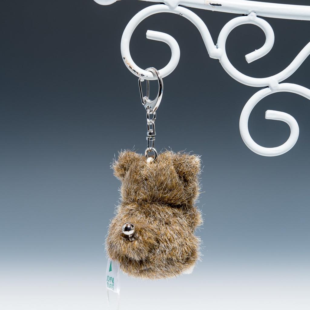 Бамбуковый росток Мини Детский брелок Медведь Коричневый Плюшевая игрушка 48545