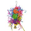 5Pcs/lot Bird Parrot Toy Set Colorful Shredder Foraging Assorted Hanging Cage Bird Chewing Rack Toys Pet Parrot Molar Bite Toy