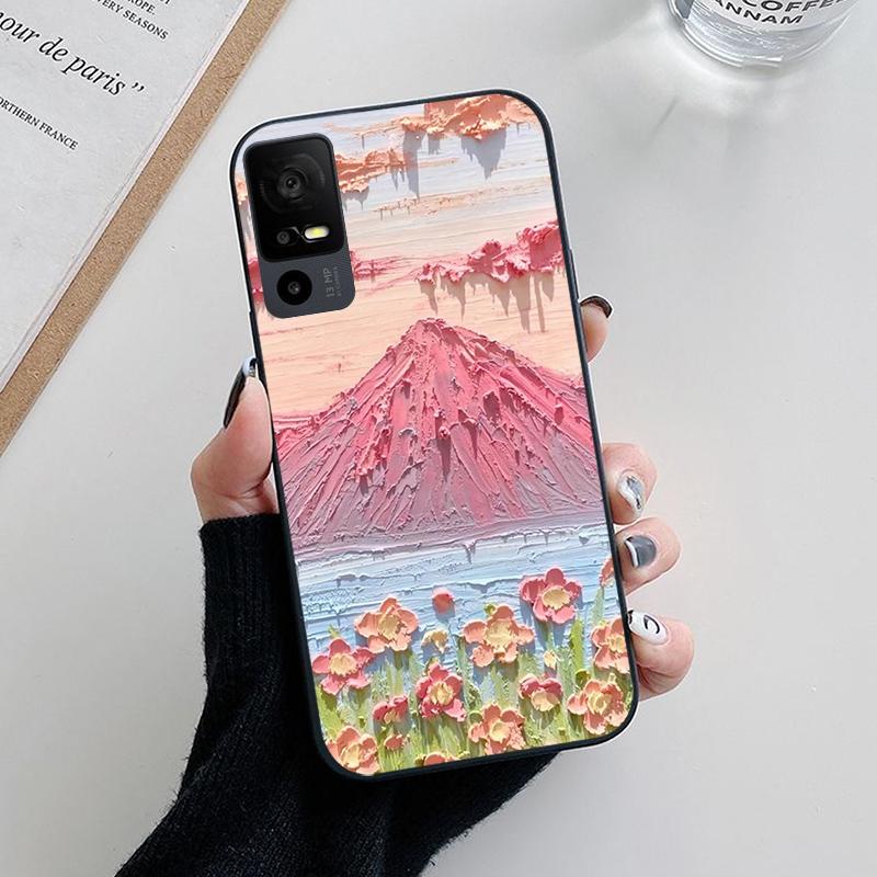 Для TCL 40 XE 5G Чехол Модный Мягкий Силиконовый Задний Чехол для Телефона TCL 40 NxtPaper 5G Чехол Funda Для TCL 40X 40XE T601D Милый