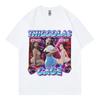 Thiccolas Cage Funny Meme T Shirt High Street Fashion Trend Short Sleeve Tshirt Men Women Clothing Harajuku Y2k Street Tshirts