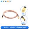 RF Connecting Cable BNC to SMA Male To Female RG316 Extension Cable N / SMA To MMCX SMB Adapter Nut Bulkhead Extension Coax