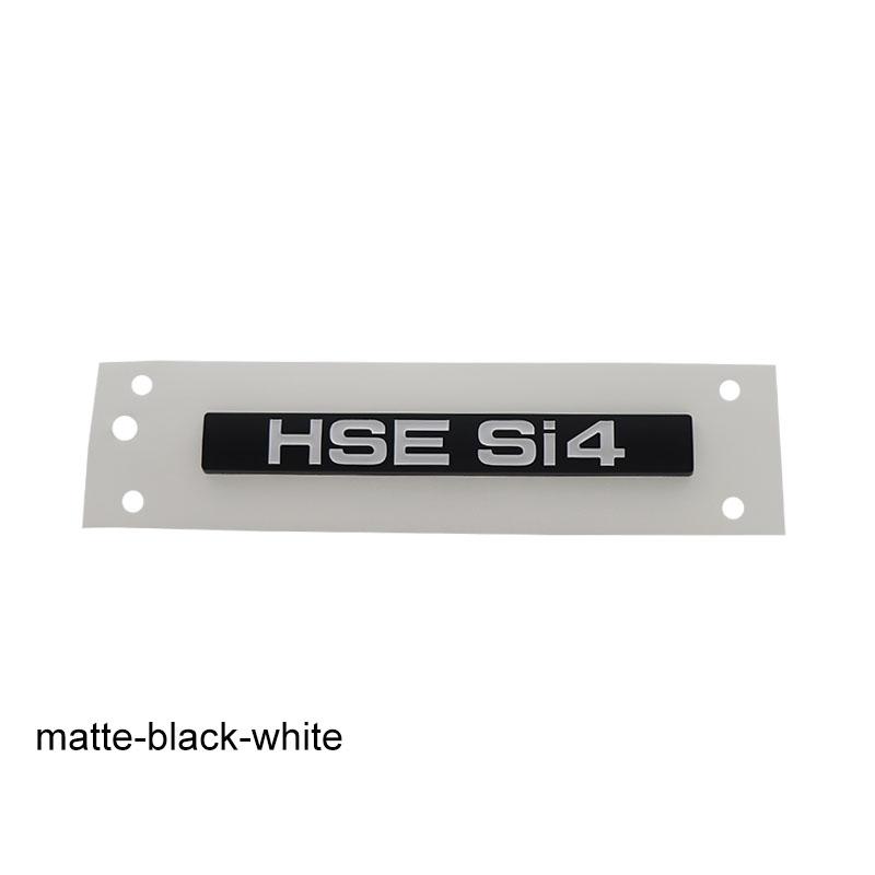 3D Премиум HSE Si4 Издание для Англии Великобритания Внедорожник Внедорожный автомобиль Капот Двигателя Крыло Багажник Задняя Наклейка Эмблема Значок Наклейка