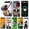 Чехол Zflip4 для Samsung Z Flip3 5G, чехол для zflip3 Z Flip 3 ZF3 Hard Shell Fundas Cartoon My Hero Academia Todoroki Shoto
