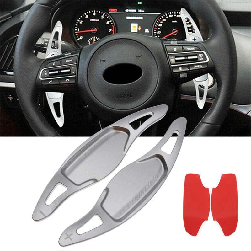 Пара автомобильных рулевых колес, удлинитель рычага переключения передач для Kia Stinger CK K8 2018 2019 2020, детали шасси из алюминиевого сплава с ЧПУ