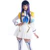 Аниме KILL la KILL Satsuki Kiryuin Косплей Костюм Парик Прекрасная Униформа Платье Девушка Матросский Костюм Хэллоуин Карнавальная Вечеринка Одежда