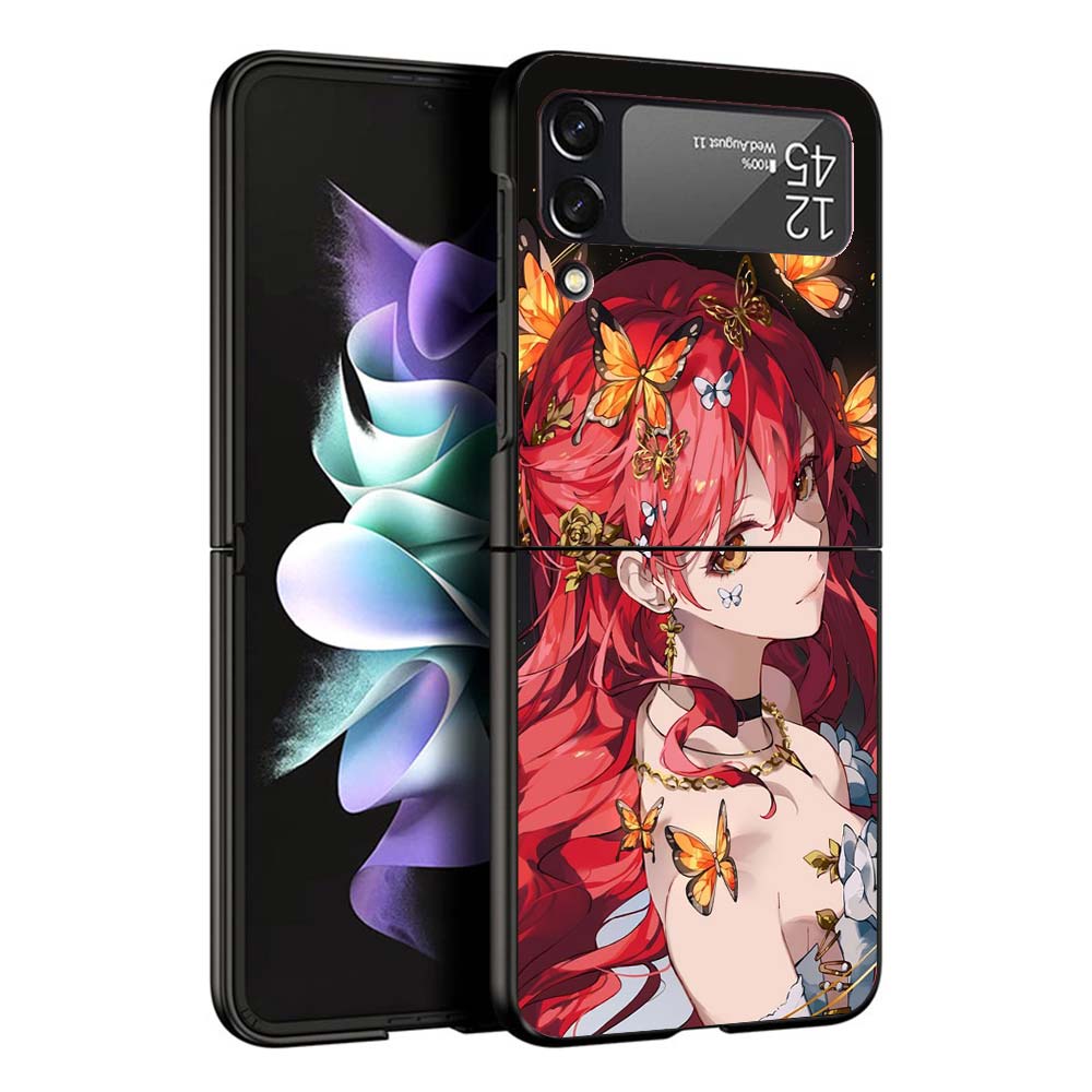 Чехол для телефона Honkai Star Rail Himeko для Samsung Galaxy Z Flip7 Flip6 5G Flip5 Flip4 Flip3 ZFlip 7 6 3 4 5 Ударопрочная задняя крышка G