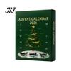 Decorative Accessories for Backpacks Christmas Advent Calendar 2026, 24 Days Countdown with Acrylic Tree Hanging Decor Ornaments, Collectible
