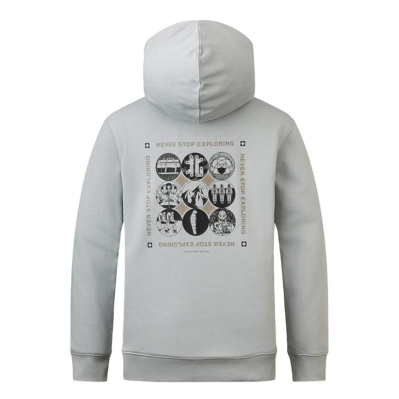 THE NORTH FACE Sweatshirt Unisex Stars Gray NF0A8EJ1-A0M