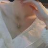 Gift Chinese Style Women Necklace Korean Style Clavicle Chain Round  Necklaces Fashion Jewelry