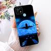 Clear Cover For Realme C21 Case RMX3201 Cute Cat Fashion Butterfly Funny Painted Phone Casing For Real me C21