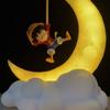 One Piece Луффи Ночник Аниме Периферия Настольное Украшение Лунная Лампа Детские Подарки