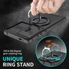 Чехол для телефона Armor Ring Holder для Samsung S25, сверхпрочный противоударный чехол для раздвижного окна, магнитный чехол для автомобиля Samsung S25/S24/S23/S22/Ultra/Plus