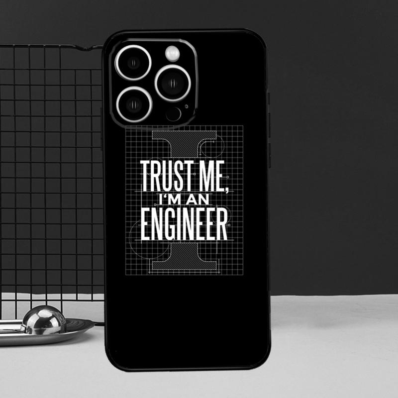 Я инженер Я хорош в математике Чехол для телефона для iPhone 16 15 14 13 12 11 Pro Max X XR XS Max 7 8 Plus 12 13 Mini Задняя крышка