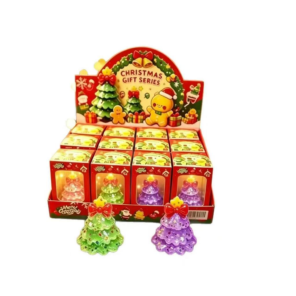 Hot Seller Christmas Tree Stress Relief TPR Squeeze Toy