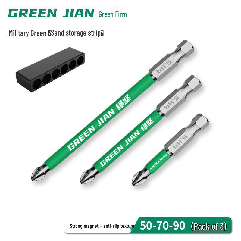 Набор магнитных электрических отверток высокой прочности с ударными удлиненными битами