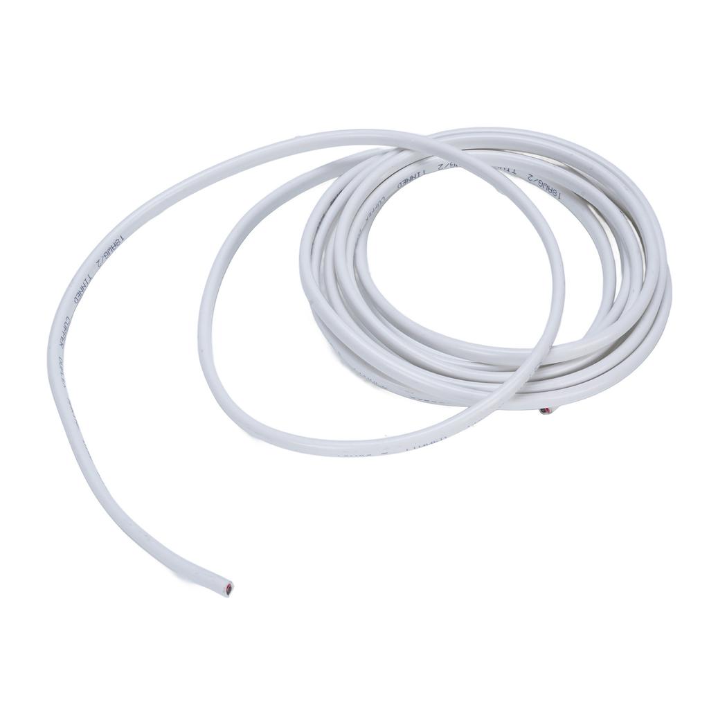 10ft 18 Gauge Marine Wire 2 Core Twisted Insulated 600V UL Certified Waterproofing Boat Electrical Cord for RV Trailer