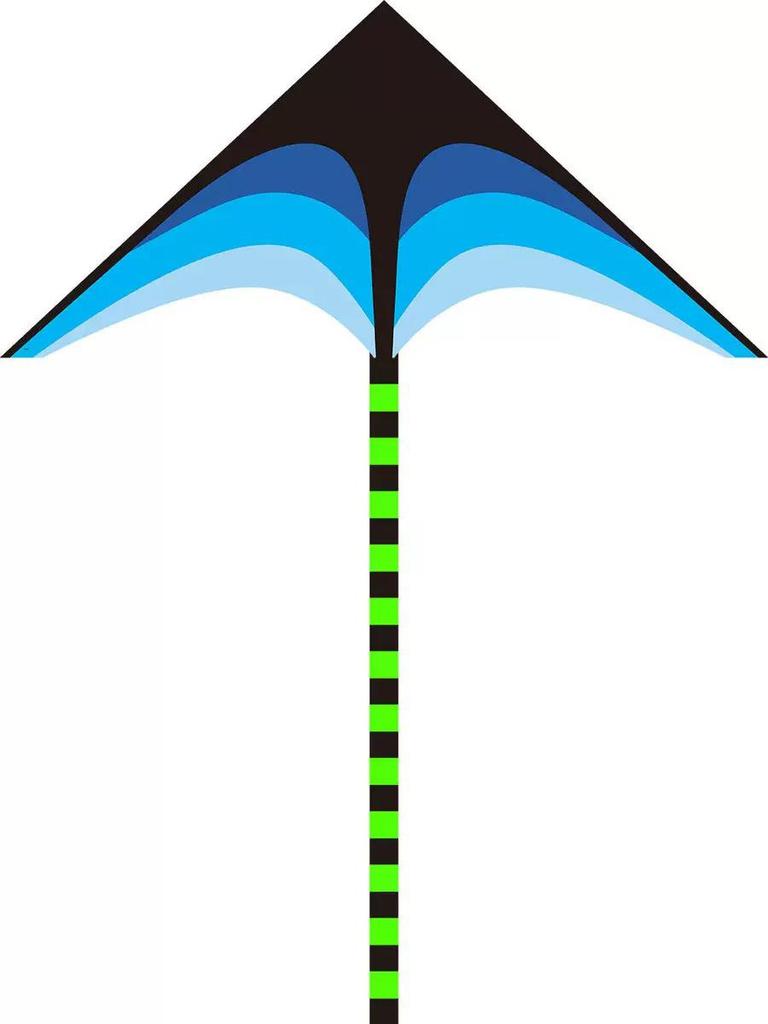 Great Plains Extra Large Rainbow Kite for Kids - Excellent Flying Cartoon Design