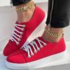 Модная европейская и американская трендовая одинарная обувь 2024 Новая обувь с неглубоким вырезом и шнуровкой Простая женская спортивная универсальная одинарная обувь Zapatos Mujer