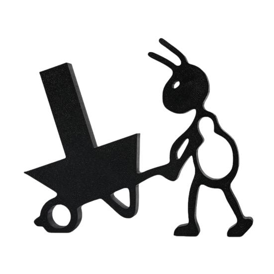 Держатель для рулона бумаги Муравей Милый держатель для туалетной бумаги в форме муравья Настольный держатель для туалетной бумаги Диспенсер для бумаги для дома Ванной Комнаты Кухни Декорация для Автодома