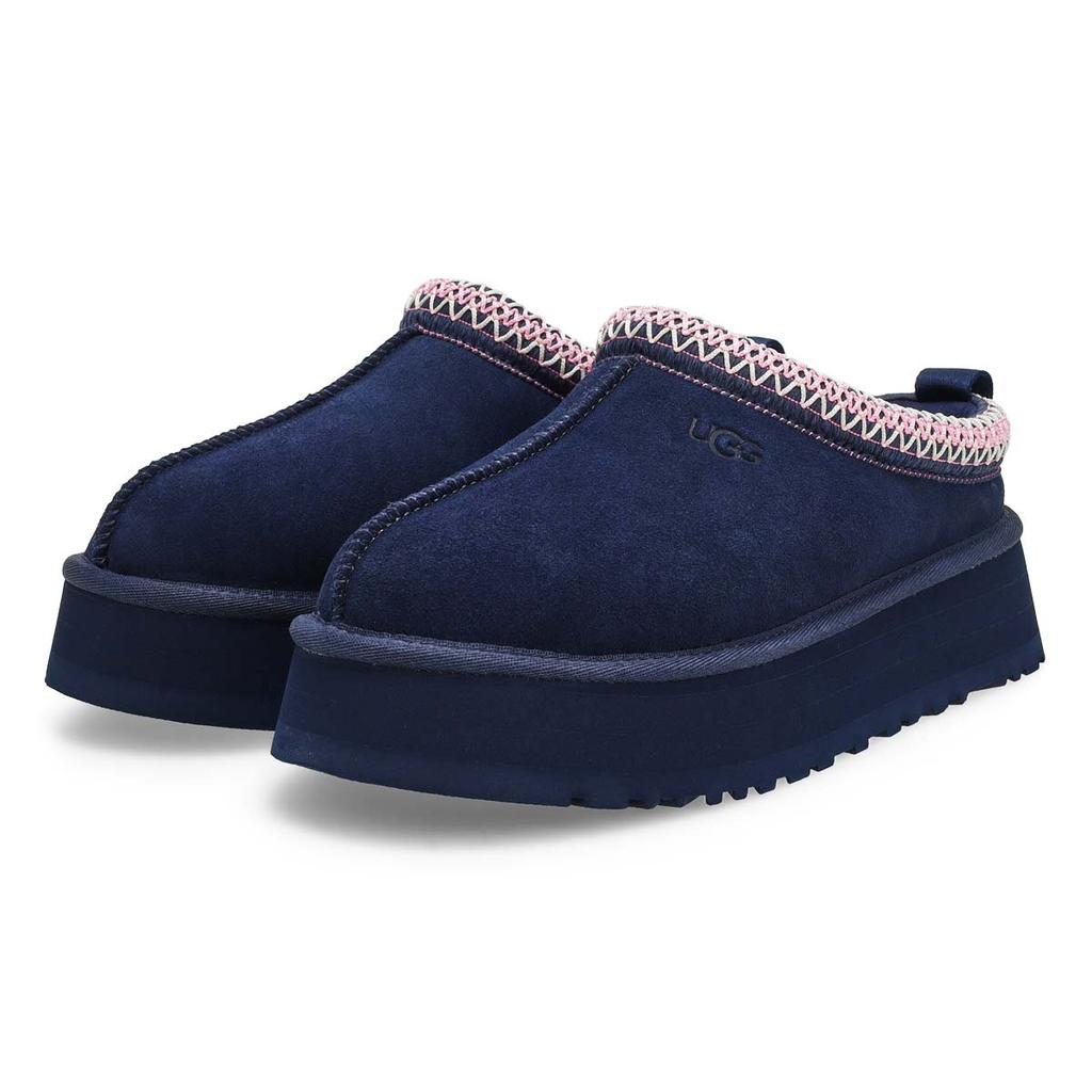 UGG Женские тапочки Tazz II EVA, износостойкие, с закрытым носком, темно-синие 1174471-DKN