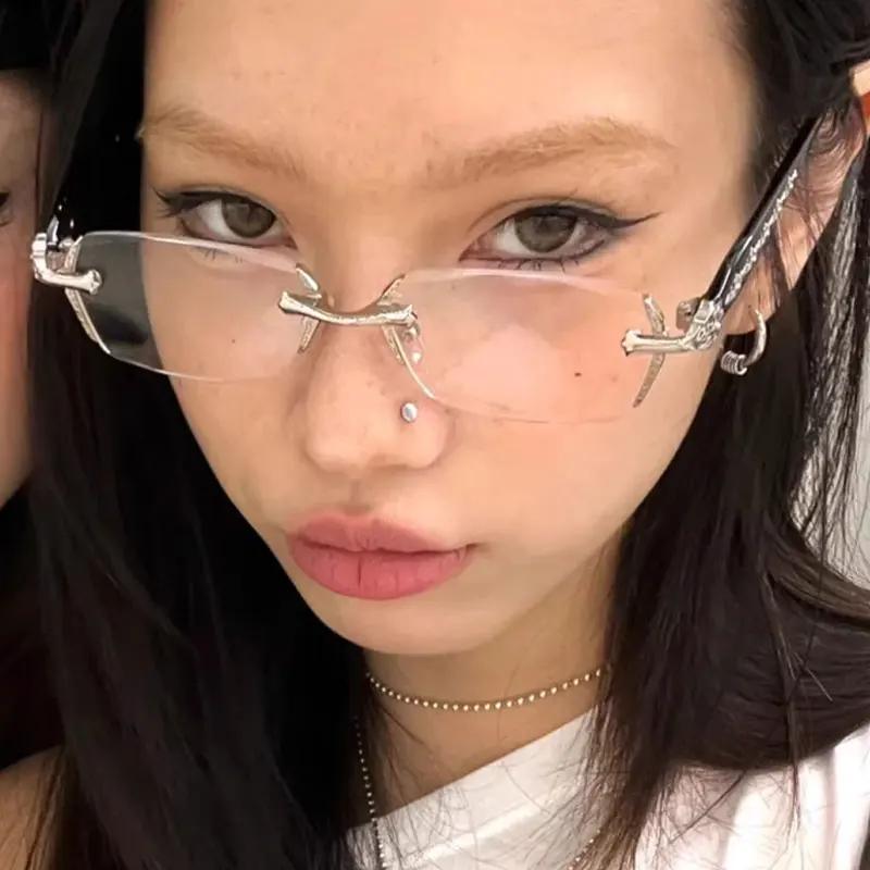 Женские очки от синего света, увеличенного размера, очки от синего света для женщин, защита от напряжения глаз, очки для девушек с защитой от УФ-излучения, компьютерные очки.