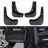 Outside Parts Front Rear Mud Flaps For Ford Kuga Escape 2013-2019 Splash Guards Car Accessories Mudguards Fender 4pcs/set