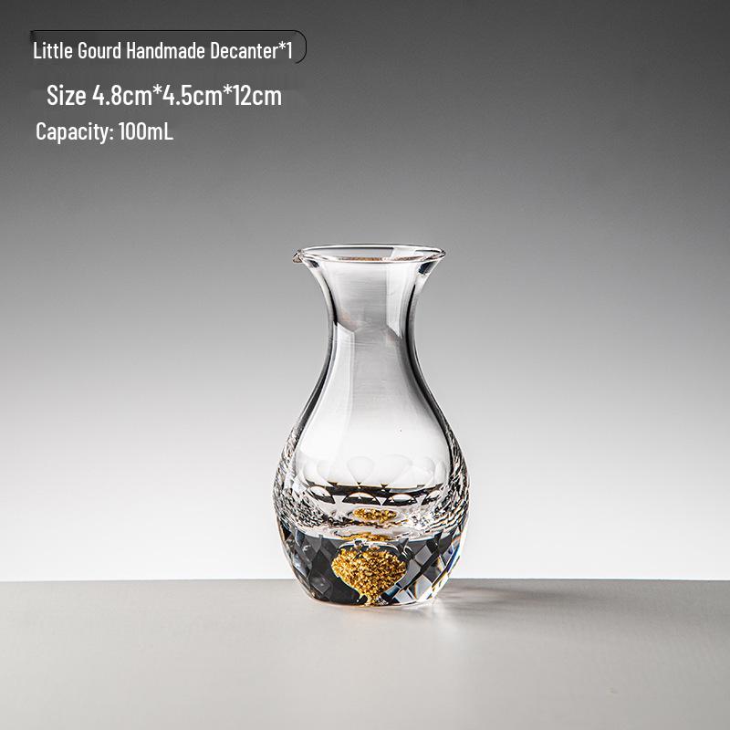 Набор рюмок с золотой фольгой – Хрустальные бокалы для белого вина, Настраиваемые с логотипом