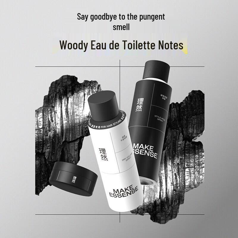 Риран Мужской Гель-спрей для укладки волос сильной фиксации