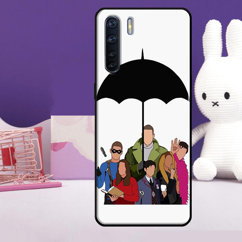 Чехол The Umbrella Academy для Oppo A60 A80 A40 A77 A57 A17 A74 A54 A94 A78 A98 A18 A38 A58 A96 A76 A16 A15 A5 Pro