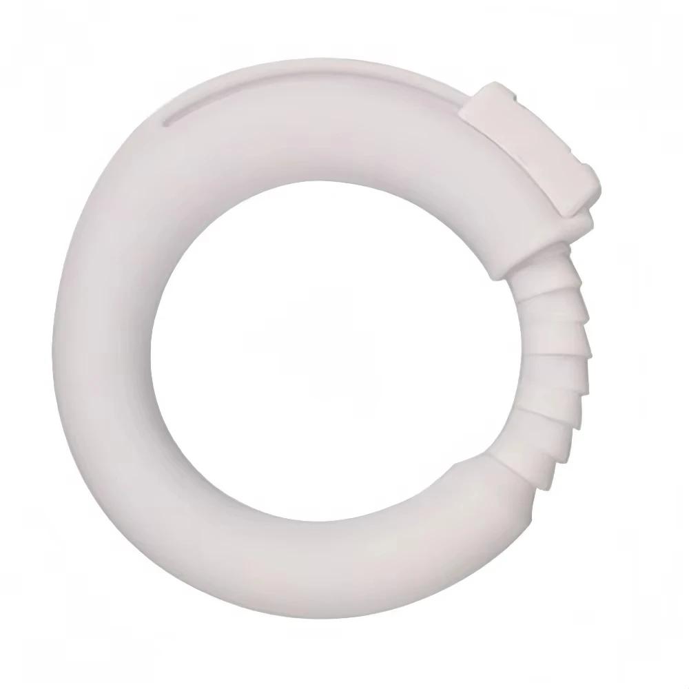 Men's Adjustable Silicone Cock Ring, Stamina Trainer for Erection Support & Last Longer, Stretchy Foreskin Corrector, Pleasure R