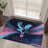 Футбольный дизайн Crystal Palace Хрустальный бархатный ковер Уютный Не?Нескользящий ковер с принтом для спальни, гостиной, прихожей