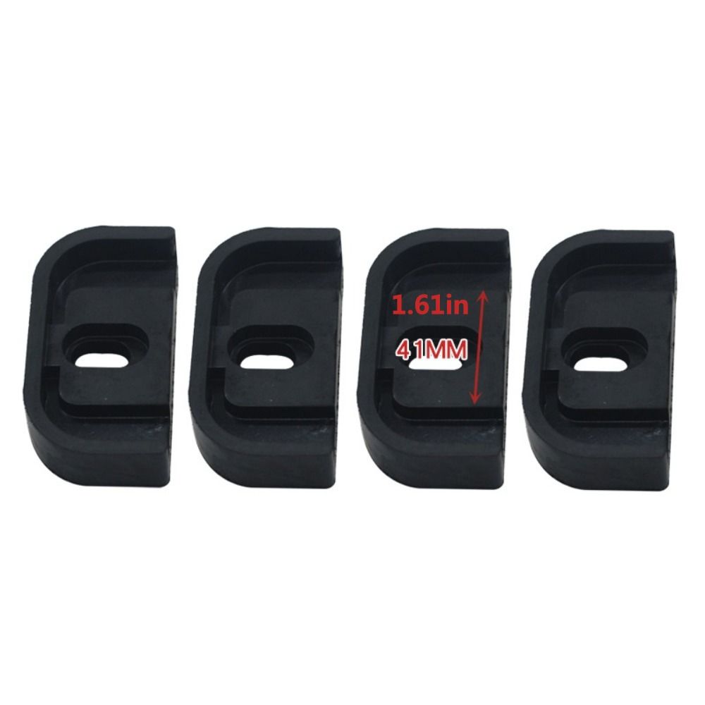 4 шт. Резиновые крепления для кондиционера, резиновая подушка, приподнятое основание, амортизирующие прокладки, антивибрационная прокладка, демпфер, демпфирующая прокладка от вибраций, балкон