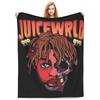 Вязаный плед Juice Music Wrld из мягкого бархата для спальни, дивана и кровати.