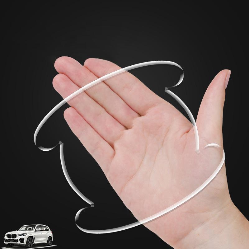 4/8 шт. Защитные наклейки на ручки дверей автомобиля от царапин для Citroen C1 C3 C4 C5 C6 2CV VTS Picasso RD3 C4L DS3 DS4 DS5