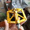 New 3 Bearings Bike Pedals Non-Slip MTB Pedals Aluminum Alloy Flat Applicable Waterproof Cycling Accessories