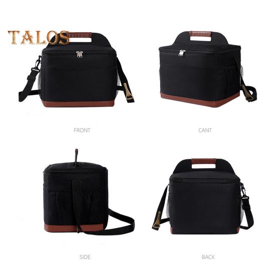 Изолированная сумка 9л/16л, многоцелевая сумка Bento большой емкости, термосумка для пикника на молнии для дома и улицы