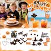 Halloween Decoration Collection: Pumpkin BatWitch GhostCastle Cake Decoration, Funny Party Outfits