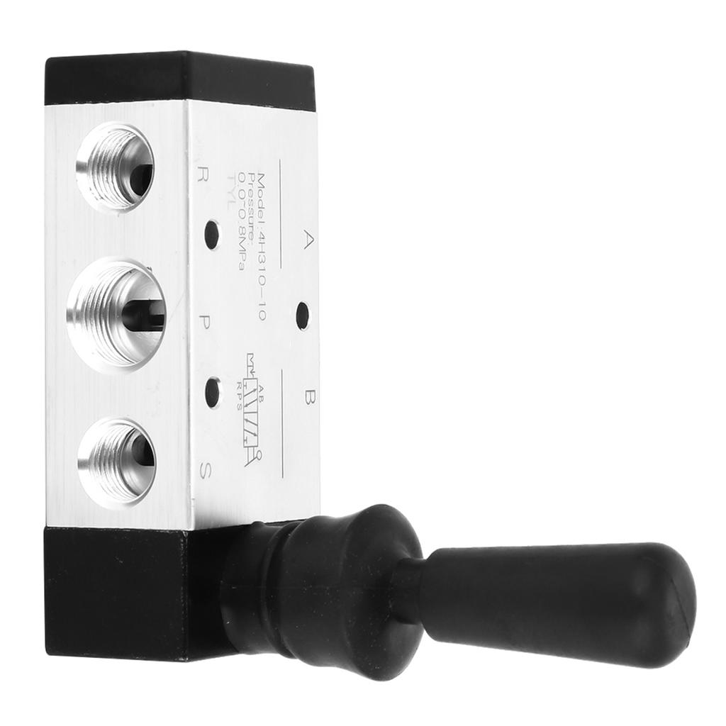 4H310 10 Hand Pull Pneumatic Mechanical Valve PT3 8 2 Position 5 Way