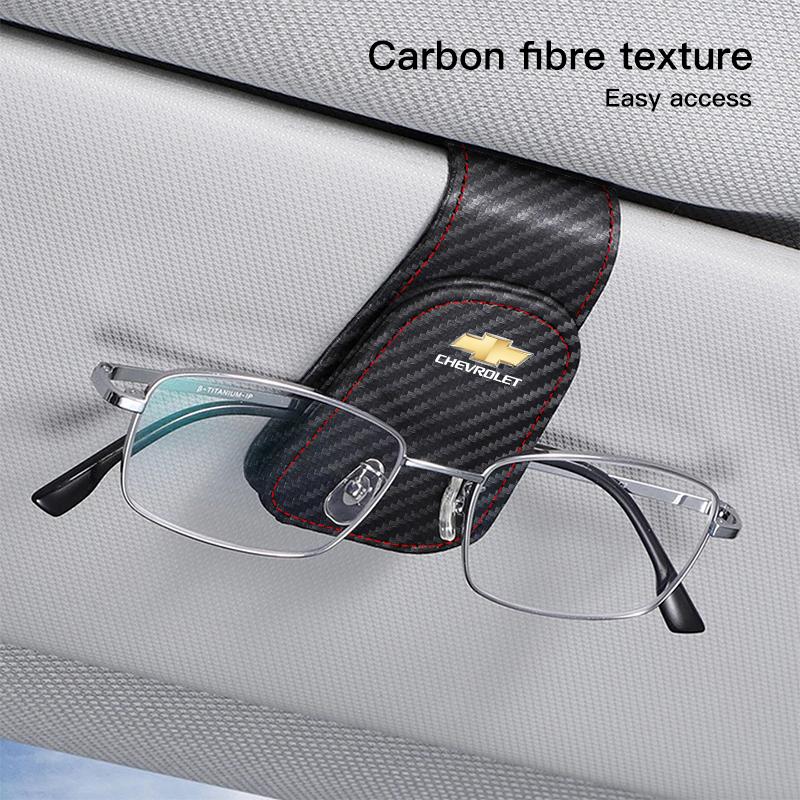 AABHN1 Car Interior Sun Visor Eyeglasses Holder Sunglasses Clip For Chevrolet Sail Aveo Colorado Cobalt Silverado Beat Equinox Tahoe