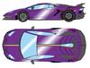 Макияж EIDOLON 118 Lamborghini Aventador SVJ 2018 (Колеса Нилео) Viola PacifaeИтальянская полосатая модель EML026G