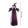 Halloween Flying Witch Decoration Outside Horror Spooky Flying Witch With Sounds Lights Garden Haunted House Decor Prop