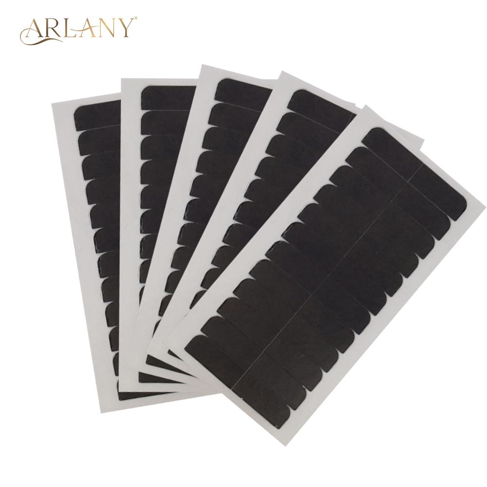 ARLANY Plastic Scraper Kit with 60 Tabs Hair Extension Tape Adhesive Replacement Salon Barber Sticker Label Removal Scraper Tool
