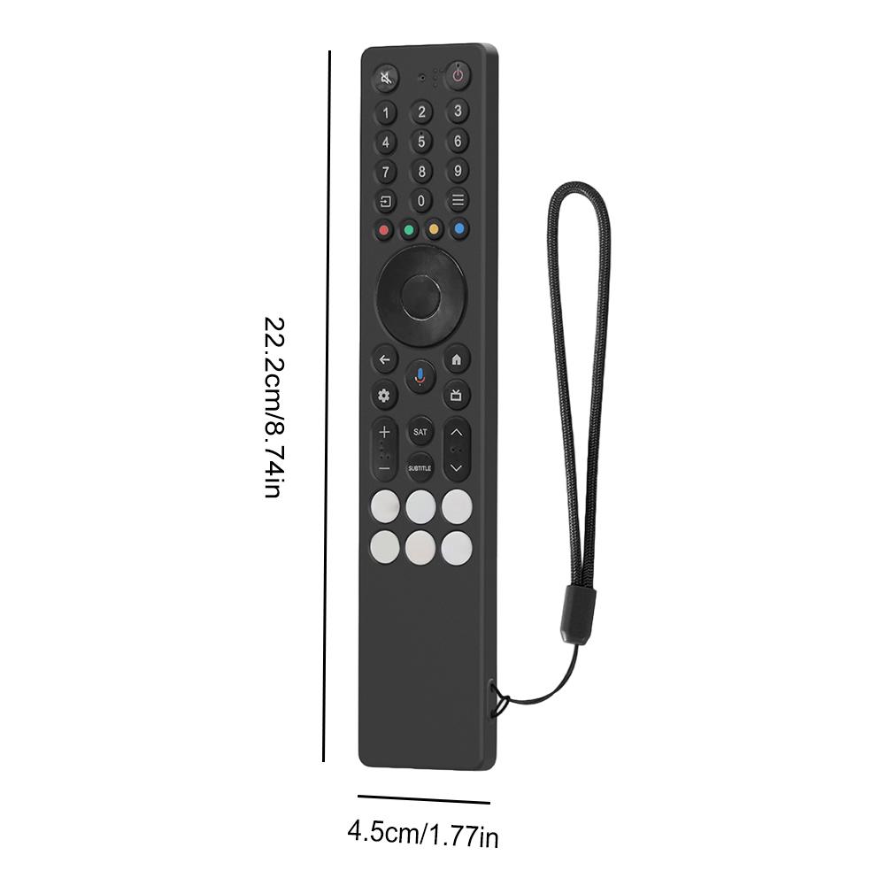 For TCL RC833A Remote Control Protect Case with Lanyard Drop-Proof RC Cover Waterproof Television RC Shell Smart TV Accessories